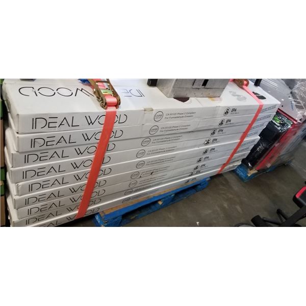 1137.95 SQFT IDEALWOOD LEHIGH OAK ENGINEERED WOOD FLOORING, 7" X 1/2" X ROUGH LENGTH BOARDS, 20.69 S