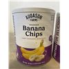 Image 2 : AUGASON FARMS FREEZE DRIED SLICED STRAWBERRIES AND SWEETENED BANANA CHIPS
