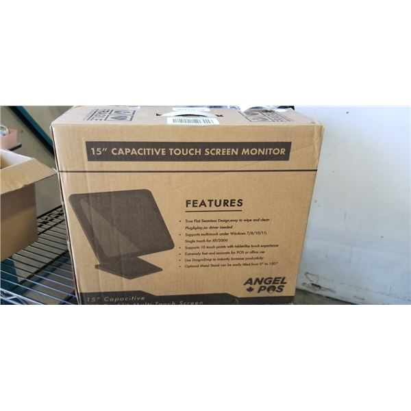 ANGEL 15" CAPACITIVE TOUCH SCEEN MONITOR