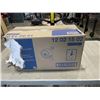 Image 1 : TORK JUMBO BATH TISSUE ROLLS, 2 PLY WHITE, CASE OF 6 ROLLS, SOME DAMAGE TO CASE