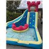 Image 2 : BOUNCY CASTLE WITH SLIDE, SPRINKLER HOSE WITH PUMP