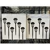 Image 2 : 2 SOLAR POWERED PATH LIGHTS/LANDSCAPE LIGHTING 6 PACK