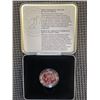 Image 2 : 1998 STERLING SILVER 50 CENT PIECE - FIRST CANADIAN SKI RACE .925