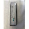 Image 1 : STERLING SILVER WITH OPAL STONE SHARK FIN PENDANT WITH SS CHAIN