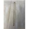 Image 1 : SOLID STERLING SILVER CHAIN NECKLACE MARKED 925 ITALY 17.5" LENGTH