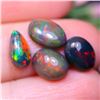 Image 2 : 4.97 CT CERTIFIED BLACK OPAL GEMSTONE PARCEL ($12,425 APPRAISAL)