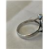 Image 3 : VINTAGE STERLING SILVER WITH MEXICAN OPAL STONES RING MARKED 925 SIZE 7.5
