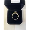 Image 2 : STERLING SILVER WITH CZ STONES RING MARKED 925 SIZE 9