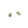 Image 1 : 14KT YELLOW GOLD NATURAL CZ (0.70CT) STUD EARRINGS, W/A $400.00.
