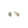 Image 2 : 14KT YELLOW GOLD NATURAL CZ (0.70CT) STUD EARRINGS, W/A $400.00.