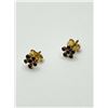 Image 4 : 14KT YELLOW GOLD NATURAL ENHANCED RUBY EARRINGS, RETAIL $400.00. RUBY IS THE BIRTHSTONE FOR JULY.