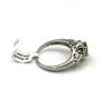 Image 2 : STERLING SILVER NATURAL PERIDOT (0.75CT) RING, SIZE 7, W/A $425.00. PERIDOT IS THE BIRTHSTONE FOR AU