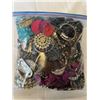 Image 2 : LARGE BAG OF MISC JEWELRY AND PARTS