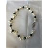 Image 1 : LARGE NATURAL BAROQUE PEARLS AND BLACK PEARL NECKLACE
