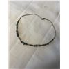Image 1 : VINTAGE NATIVE AMERICAN SILVER WITH TURQUOISE NECKLACE