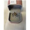 Image 1 : 925 STERLING SILVER WITH CZ STONES RING MARKED 925 SIZE 8