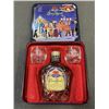 Image 2 : CROWN ROYAL GIFT SET WITH TWO GLASSES AND 375ML SEALED BOTTLE
