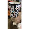 Image 3 : CROSSWORD TABLE LAMP, ASSORTED DISH WARE AND GLASS LIGHT SHADES ETC