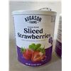 Image 2 : AUGASON FARMS FREEZE DRIED SLICED STRAWBERRIES AND SWEETENED BANANA CHIPS