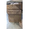 Image 1 : VIVO DUAL MONITOR ADJUSTABLE DESK MOUNT, SINGLE MONITOR DESK MOUNT, AND KEYBOARD TRAY