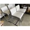 Image 2 : 4 MODERN BAR STOOLS