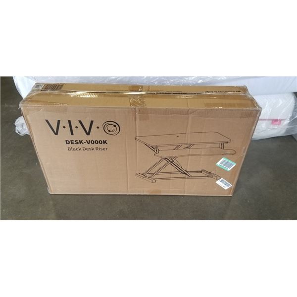 VIVO BLACK DESK RISER