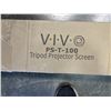 Image 3 : VIVO 100 INCH TRIPOD PROJECTOR SCREEN