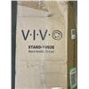 Image 3 : VIVO BLACK MOBILOE TV CART