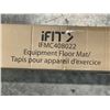 Image 2 : NORDICTRACK EXERCISE EQUIPTMENT FLOOR MAT - RETAIL $99
