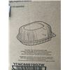 Image 2 : CLEARVIEW MEAL MASTER MICROWAVABLE CONTAINERS WITH DOME LID, 110 CT