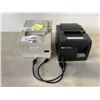 Image 1 : 2 THERMAL RECEIPT PRINTERS EPSON TM-8811 AND STAR MODEL TSP100, NO POWER CABLES