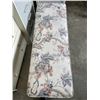 Image 3 : AS NEW MODERN FABRIC STORAGE BENCH, 52 INCH LONG