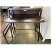 Image 2 : COMPUTER TABLE WITH SMALL SIDE TABLE