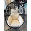 Image 3 : BRAND NEW PREMIUM EGG SWING CHAIR, RETAIL $699