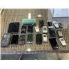Image 2 : 2 VHS / DVD COMBO PLAYERS, AND ASSORTED PARTS CELLPHONES, SPEAKER ETC
