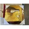 Image 2 : CREATIVE DECOR, FLOOR LAMP AND TWO 40X40 MANUFACTURED PAINTINGS
