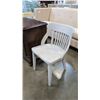 Image 2 : 2 DRAWER ENDTABLE AND VINTAGE OAK PAINTED CHAIR