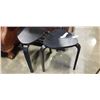 Image 1 : 2 MATCHING BLACK STOOLS