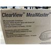 Image 3 : CLEARVIEW MEAL MASTER MICROWAVABLE CONTAINERS WITH DOME LID, 110 CT