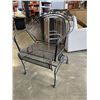 Image 2 : 6PC METAL PATIO BISTRO SET