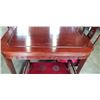 Image 6 : ROSEWOOD DINING TABLE WITH 10 CHAIRS AND 2 LEAF INSERTS