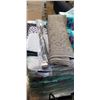 Image 2 : SMALL AREA CARPET, 3 FLOOR MATTS AND NEW CURTAIN ROD
