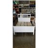 Image 1 : WHITE IKEA BEDFRAME