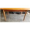 Image 3 : TEAK DINING TABLE WITH INSERT, MADE IN DENMARK