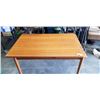 Image 6 : TEAK DINING TABLE WITH INSERT, MADE IN DENMARK