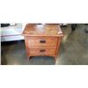 Image 1 : VINTAGE 2 DRAWER NIGHTSTAND