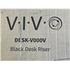 Image 3 : VIVO BLACK DESK RISER