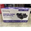 Image 2 : FIT FOUNDRY COMPACT UNDER DESK ELLIPTICAL TRAINER - TESTED WORKING, RETAIL $149
