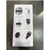 Image 7 : 2 SETS OF NEW RETRO DUAL INSULATED GLASS LATTE / COFFEE MUGS, AND NEW EPARE COFFEE GRINDER, WITH LID