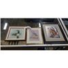 Image 1 : 3 NATIVE PRINTS, ONE IS SIGNED BY SUSAN COLEMAN